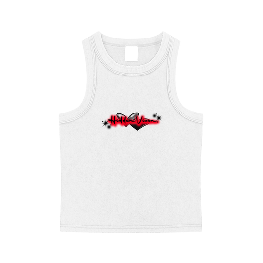 Desire Tank Top in Cherry